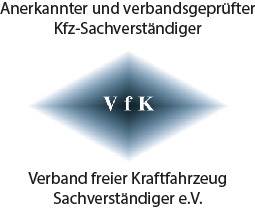 Logo von "Verband freier Kraftfahrzeug Sachverständiger e.V."